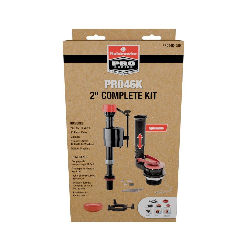 2 in. Complete Toilet Tank Repair Kit 