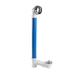 24 in. Flexible Lift and Turn PVC Schedule 40 Full Bath Waste Kit with Quick Test in Chrome Plated