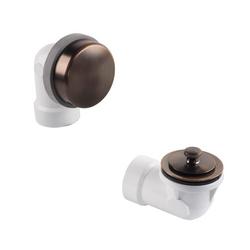 Push/Pull PVC Schedule 40 Half Bath Waste Kit with Quick Test in Oil Rubbed Bronze