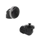 Push/Pull ABS Schedule 40 Half Bath Waste Kit in Matte Black