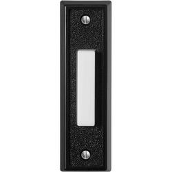 Heath Zenith Plastic Wired Lighted Push Doorbell Button