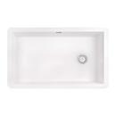 EPIGRANITE 31-3/4" UNDERMOUNT SINGLE BASIN GRANITE COMPOSITE KITCHEN SINK WITH SOUND DAMPENING 