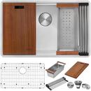 30 in. Undermount Stainless Steel Single Bowl Kitchen Sink