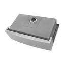 VERONA 36" FARMHOUSE SINGLE BASIN 16 GAUGE STAINLESS STEEL KITCHEN SINK WITH CUTTING BOARD, COLANDER, BASKET STRAINER, AND SINK GRID 