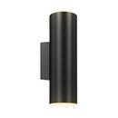 LED WALL 12" TALL 2 LIGHT LED OUTDOOR WALL SCONCE WITH ADJUSTABLE BEAM OPTIONS 