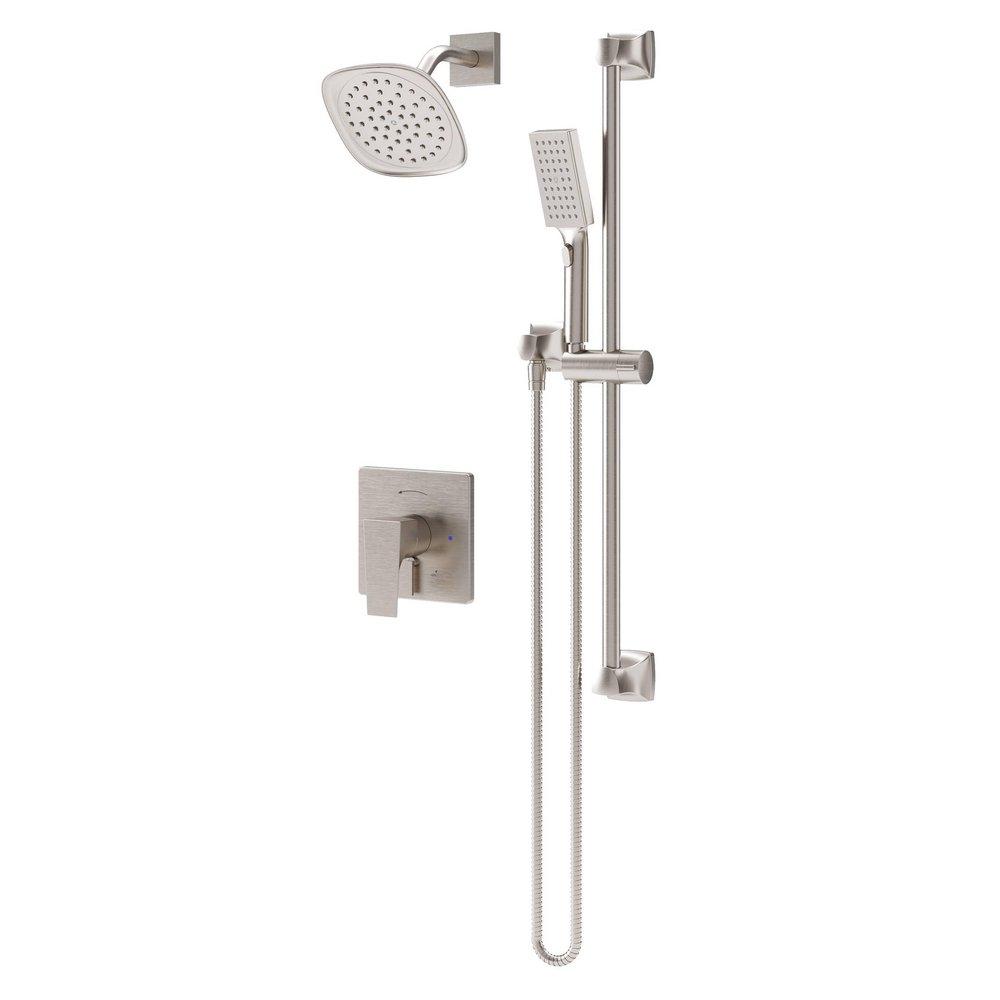 VERITY HYDROMERSION SINGLE HANDLE SHOWER FAUCET TRIM KIT WITH HAND SPRAY - 1.5 GPM - LESS VALVE 