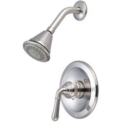 Single Handle Multi Function Shower Faucet in Brushed Nickel (Trim Only)