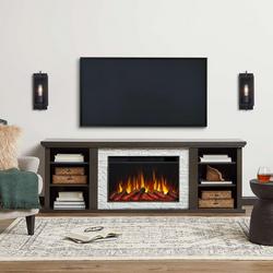 KENAI 5,100 BTU 72 INCH WIDE MEDIA CONSOLE ELECTRIC FIREPLACE WITH REMOTE CONTROL
