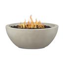 REDDING 38 INCH WIDE 60,000 BTU FREESTANDING NATURAL GAS ROUND BOWL FIRE PIT BY JENSEN CO. 