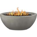 REDDING 42 INCH WIDE 60,000 BTU FREESTANDING LIQUID PROPANE ROUND BOWL FIRE PIT BY JENSEN CO. 