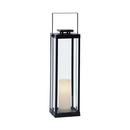 LA SAL 22" TALL LED OUTDOOR COLUMN FLOOR LAMP 