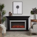 SONIA 69" WIDE 5,100 BTU LANDSCAPE ELECTRIC MANTEL FIREPLACE WITH MULTIPLE FLAME COLORS 