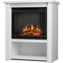 HOLLIS 4,780 BTU 32 INCH WIDE FREE STANDING ELECTRIC FIREPLACE WITH LED DISPLAY 