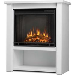 HOLLIS 4,780 BTU 32 INCH WIDE FREE STANDING ELECTRIC FIREPLACE WITH LED DISPLAY