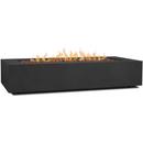 AEGEAN 70 INCH WIDE 65,000 BTU FREESTANDING LIQUID PROPANE RECTANGULAR TABLE FIRE PIT 
