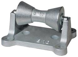 36 in. - 42 in. Hot Dipped Galvanized Cast Iron Pipe Roll Stand