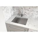 ROMA 23" UNDERMOUNT SINGLE BASIN STAINLESS STEEL KITCHEN SINK WITH BASIN RACK 