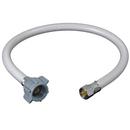 3/8 x 1/2 x 20 in. Braided PVC Sink Flexible Water Connector