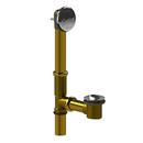 Watco Chrome Plated 16 in. Brass Push-Pull Drain 