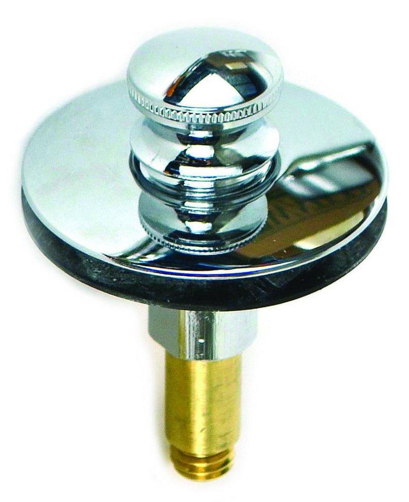 Watco Polished Chrome 3/8 in. Pin Brass Stopper 