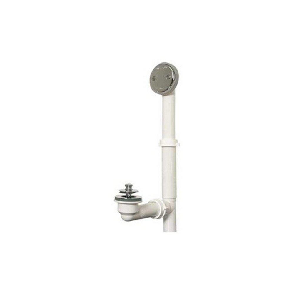 Watco Push Pull PVC Pipe with 5 in. Extension in Chrome Plated | Ferguson
