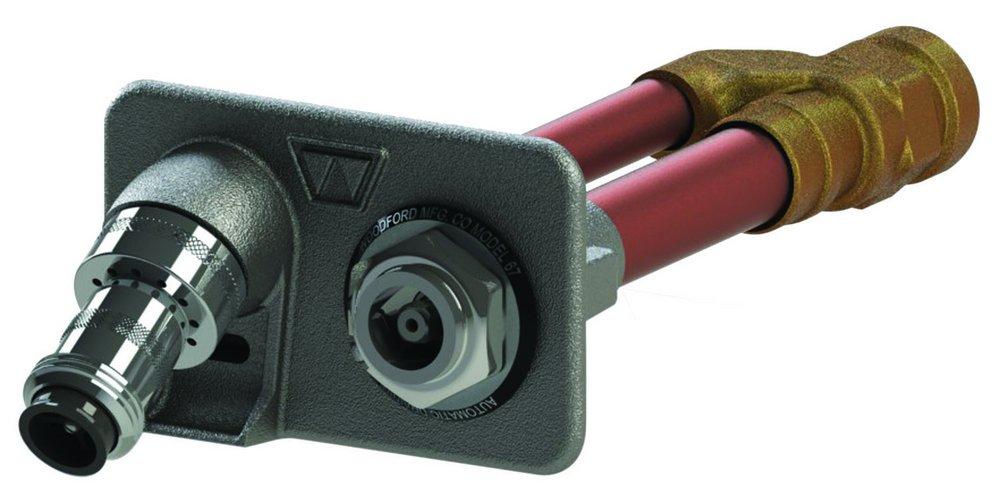 Woodford Manufacturing Chrome Chrome 3/4 in. FPT x MGHT Wall Hydrant 