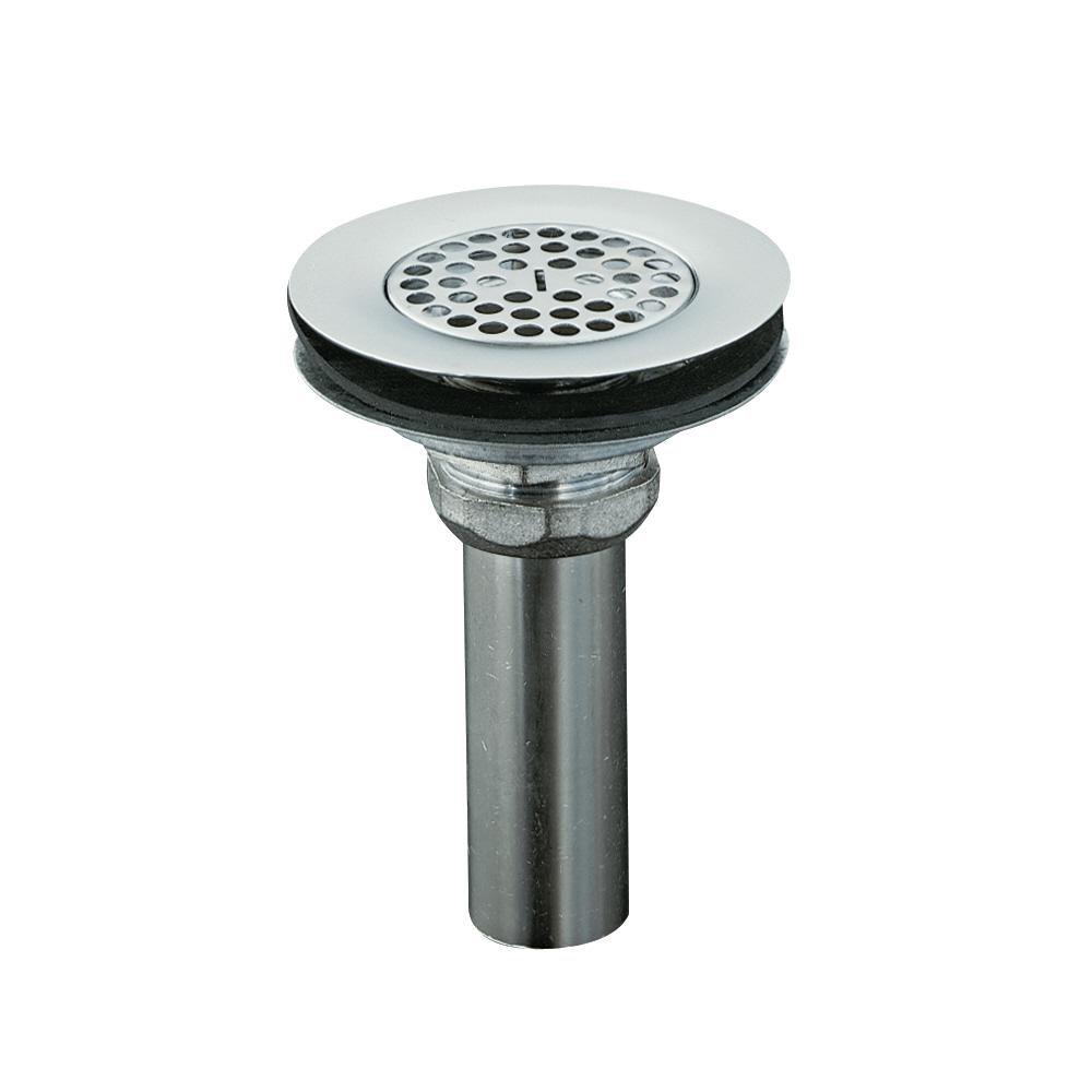 KOHLER Polished Chrome 4-1/2 in. Brass Sink Strainer 