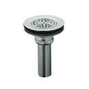 KOHLER Polished Chrome 4-1/2 in. Brass Sink Strainer 