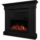 CRAWFORD 48 INCH WIDE 5100 BTU / 1400W FREE STANDING MANTEL ELECTRIC FIREPLACE 