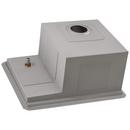 GLASS RINSER AND SINK COMBO 22 INCH WORKSTATION FOR WET BAR BOTTLE WASHER UNDERMOUNT - RVH8542ST 