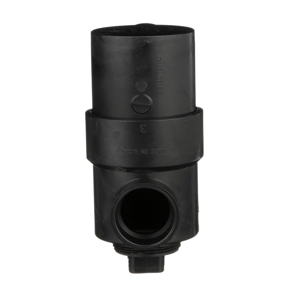 White ABS DWV Drum Trap 