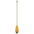Natural Maple Finish Chain Tassel, 4 Pack