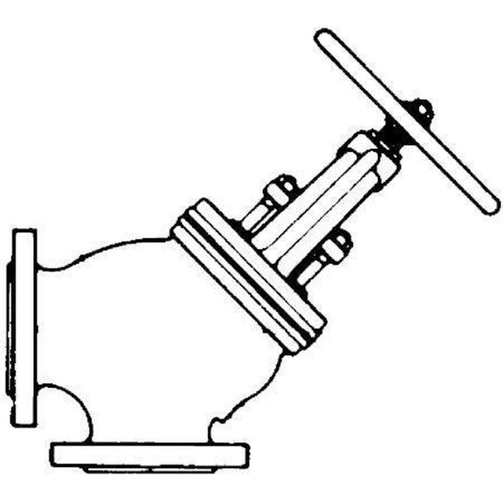 Crane Valve/Crane Energy Flow Sol Cast Iron Flanged Stop Check Valve 