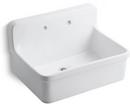 KOHLER White 30 x 22 in. Vitreous China Scrub Laundry Sink 
