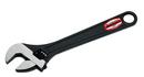 REED Black 6-1/8 in Adjustable Wrench 