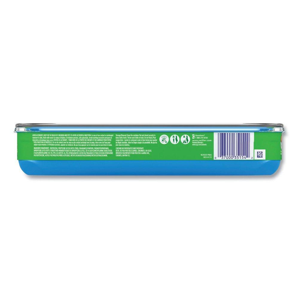 Wet Refill Cloths, Fresh Scent, 8 x 10 in., 12 Count 