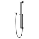 31 in. Shower Rail in Matte Black