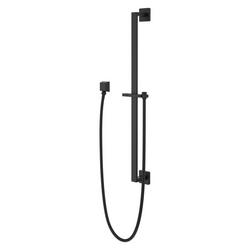 31 in. Shower Rail in Matte Black
