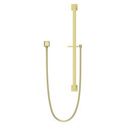 31 in. Shower Rail in Brushed Gold