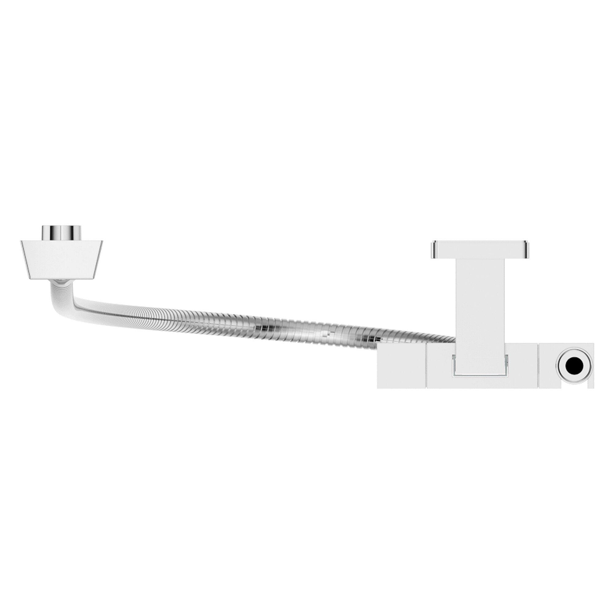 32 in. Shower Rail in Polished Chrome 