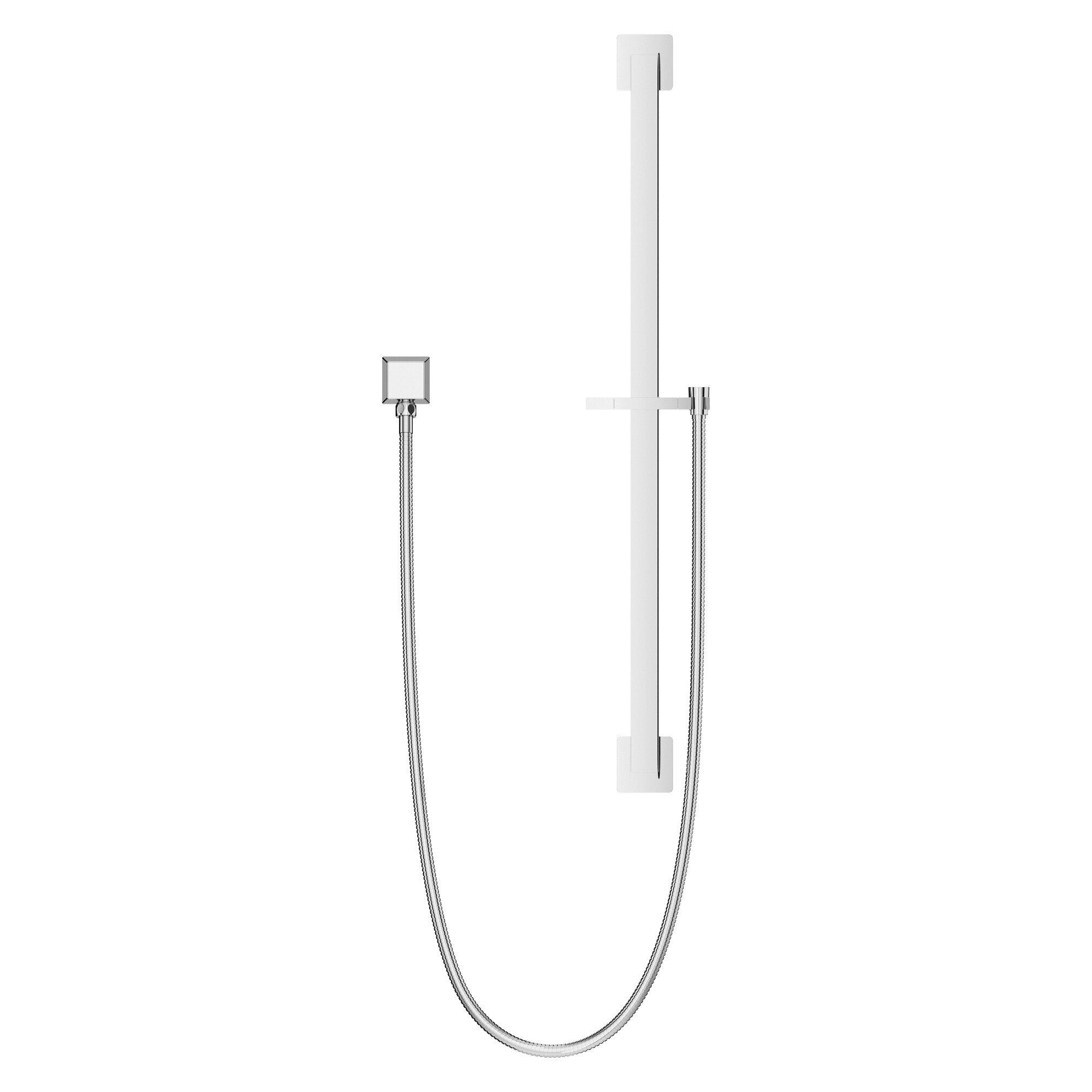 32 in. Shower Rail in Polished Chrome 