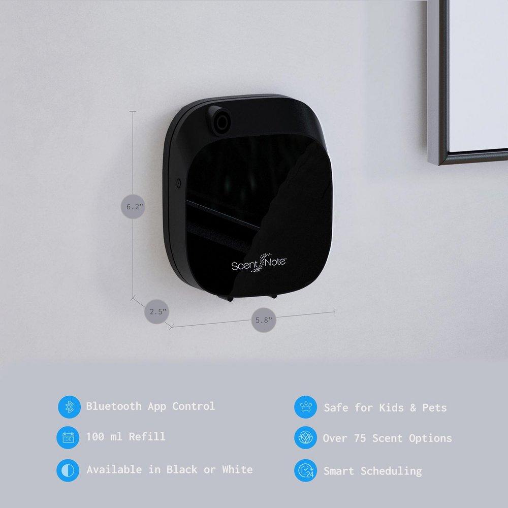 ScentBridge Black 100 ml Bluetooth Scent Diffuser 