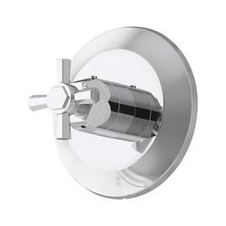 Cross Handle for Thermostatic Valve Trim in Chrome (Trim Only)