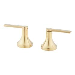 Lever Handle for Roman Tub Faucet Trim in Brushed Gold