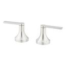 Lever Handle for Roman Tub Faucet Trim in Brushed Nickel