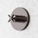 Single Handle Thermostatic Valve Trim in Gunmetal (Trim Only)