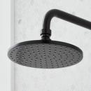 LATTIMORE SHOWER SYSTEM WITH RAINFALL SHOWER HEAD & HAND SHOWER - MATTE BLACK 