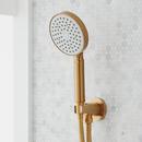 LATTIMORE SHOWER SYSTEM WITH RAINFALL SHOWER HEAD & HAND SHOWER - BRUSHED GOLD 