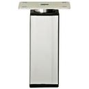3-5/8 in. Furniture Foot Square in Polished Chrome