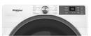 Whirlpool White 27 in. 7.4 cu. ft. Smart Electric Front Load Dryer 